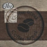 Кофе мешковина печать 33*33 (10шт)